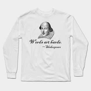 Werds Art Harde Long Sleeve T-Shirt